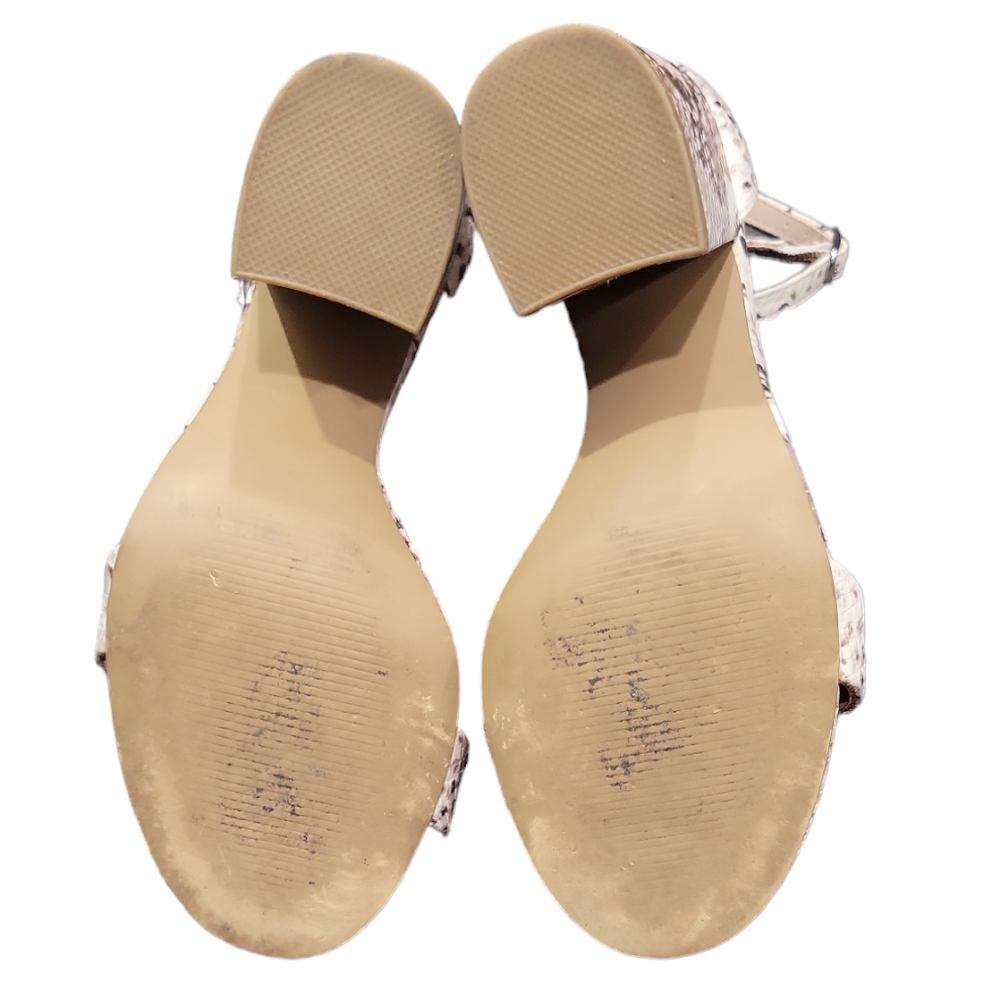 Steve Madden Block Heel Frame Ankle Strap Sandals… - image 2